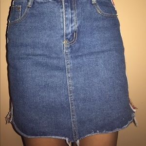 Jean Skirt